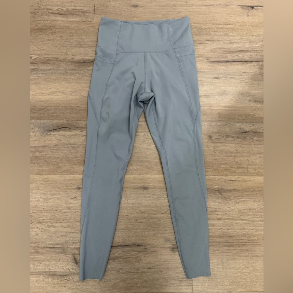 Danskin Light Blue High Waisted Leggings Size Small